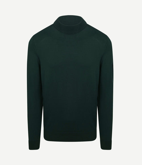 Trui cooldry knit turtleneck groen