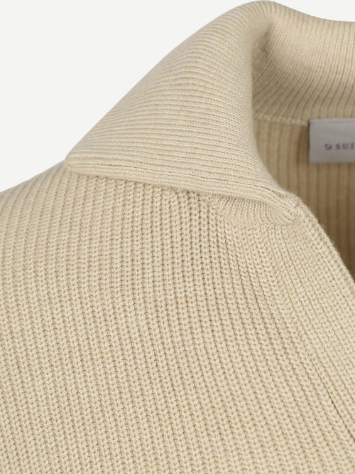 Suitable trui riva knit ecru | Regular-fit