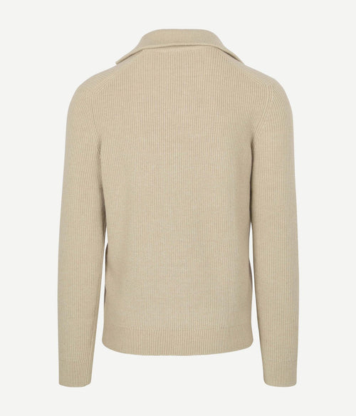 Suitable trui riva knit ecru | Regular-fit