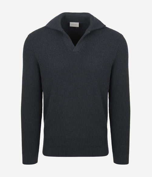 Suitable trui riva knit donkerblauw | Regular-fit