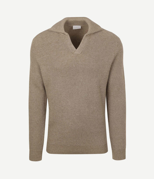 Trui riva knit taupe