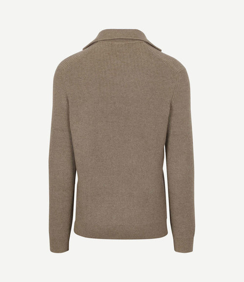 Trui riva knit taupe