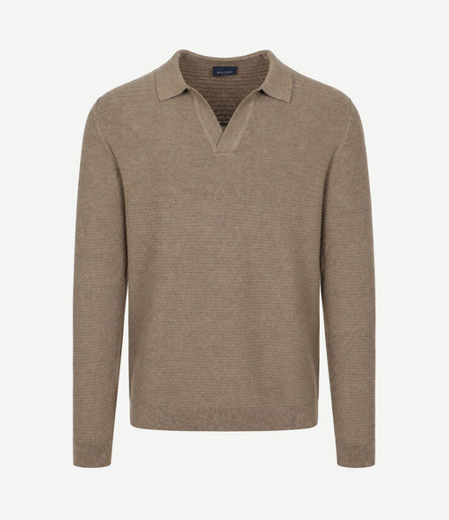Trui riva needle beige