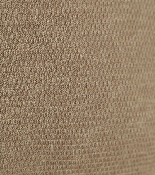 Trui structure slub beige