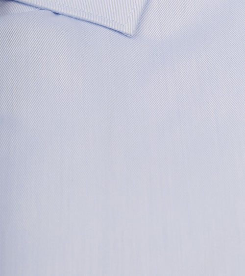 Suitable twill overhemd lichtblauw