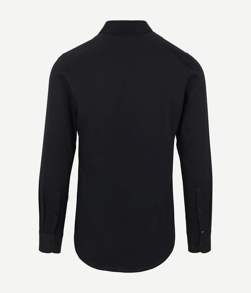 Suitable twill overhemd zwart