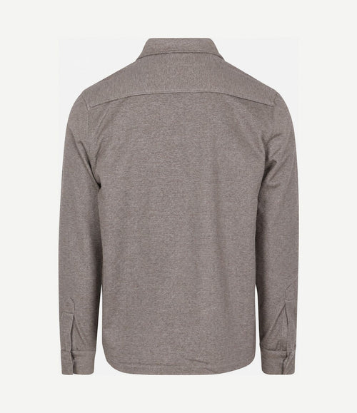 Overshirt Billy houndstooth tabacco