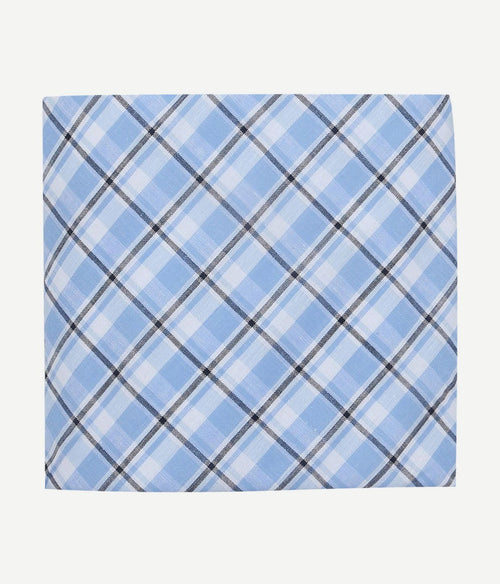 Suitable zakdoeken (5-pack) ruit blauw