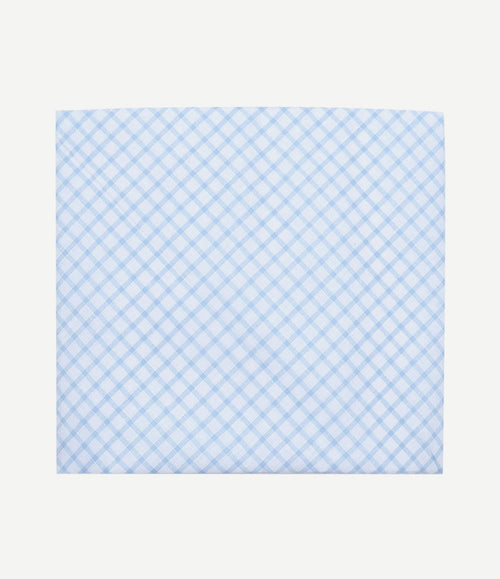 Zakdoeken (5-pack) vichy blauw
