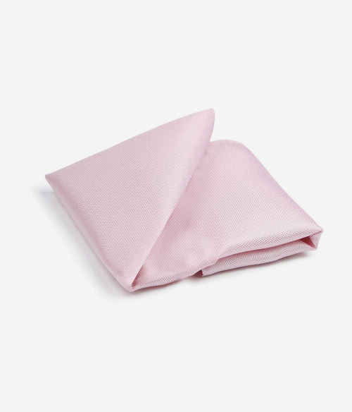 Suitable zijde pochet lichtroze