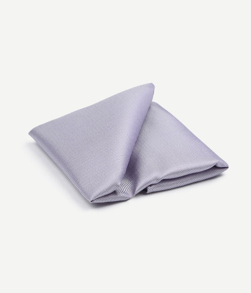 Suitable zijde pochet lila