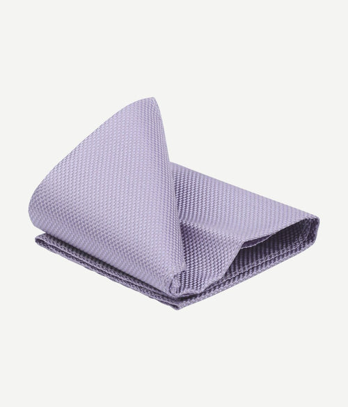 Suitable zijde pochet lila