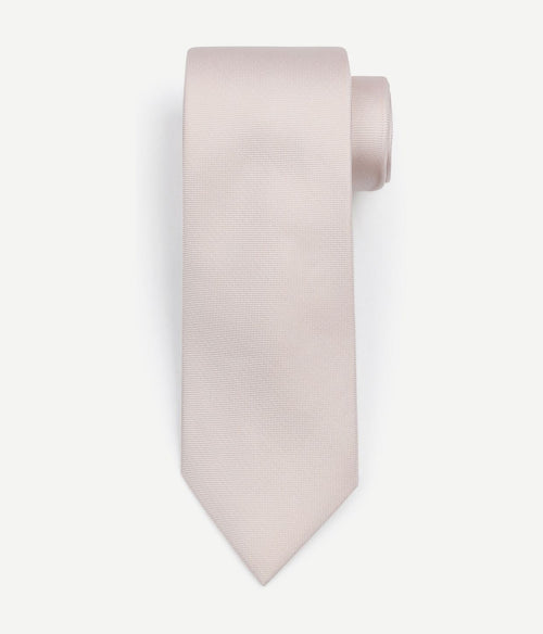 Zijde stropdas apricot roze