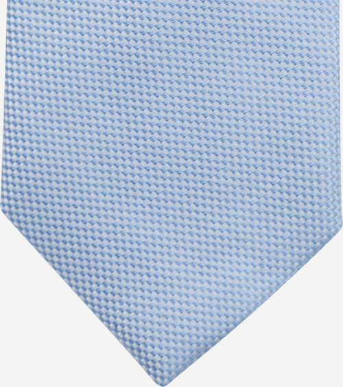 Suitable zijde stropdas lichtblauw