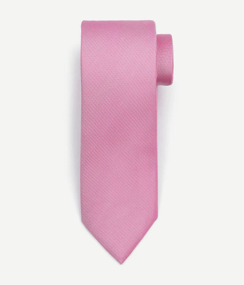 Suitable zijde stropdas roze