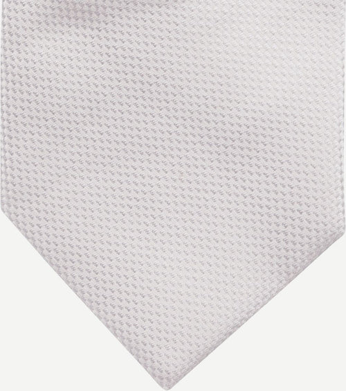 Suitable zijde stropdas wit