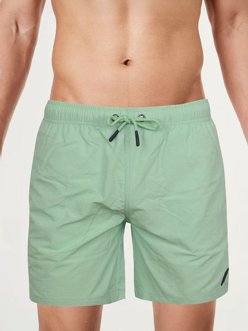 Suitable zwembroek plain lichtgroen | Regular-fit