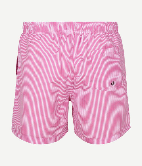 Zwembroek pin stripe fuchsia