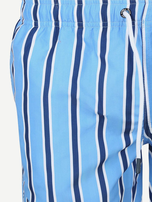 Zwembroek stripe blauw