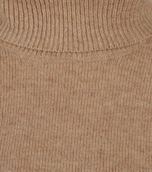 Dames coltrui lamswol camel