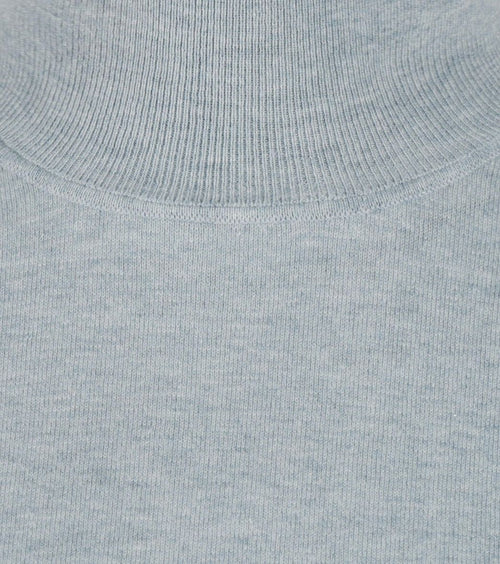Dames coltrui cotton cashmere lichtblauw