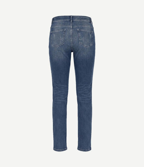 Jeans dames dark blue denim