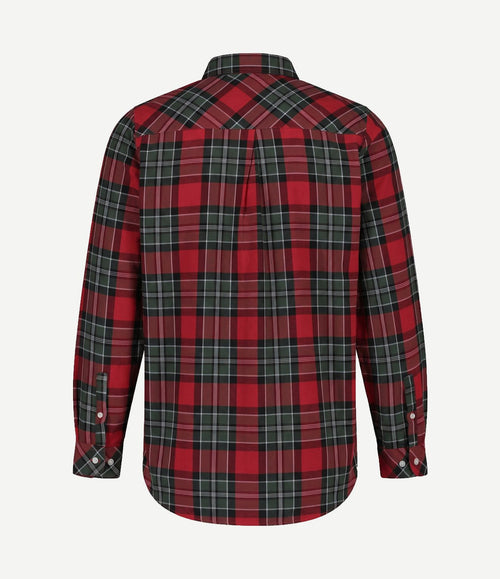 Damesblouse barbara check rood