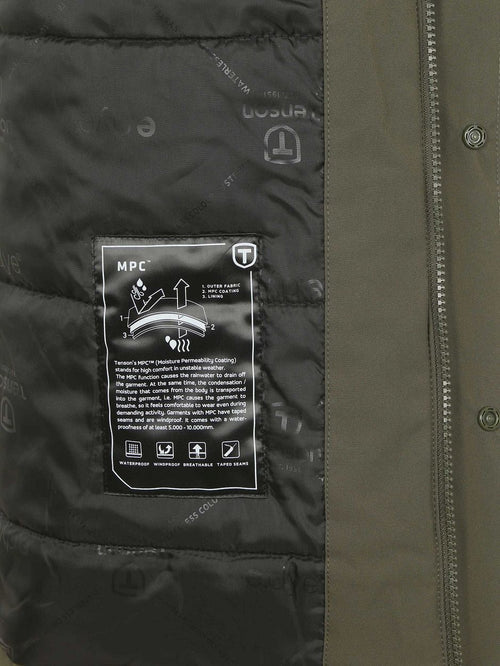 Tenson blaze mpc extreme jacket donkergroen | Regular-fit
