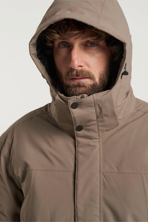 Tenson chris mpc jacket taupe | Regular-fit