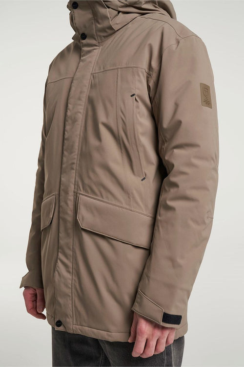 Tenson chris mpc jacket taupe | Regular-fit