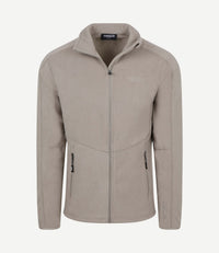 Fleece jack miracle taupe