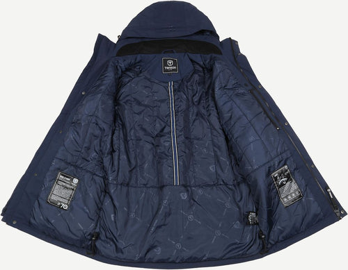 Tenson harris jas donkerblauw | Regular-fit