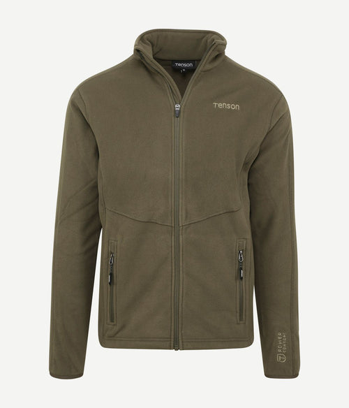 Tenson miracle fleece jack olijfgroen