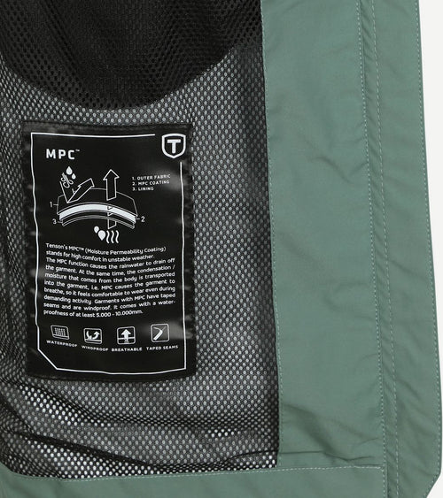 Tenson molle jacket groen | Regular-fit