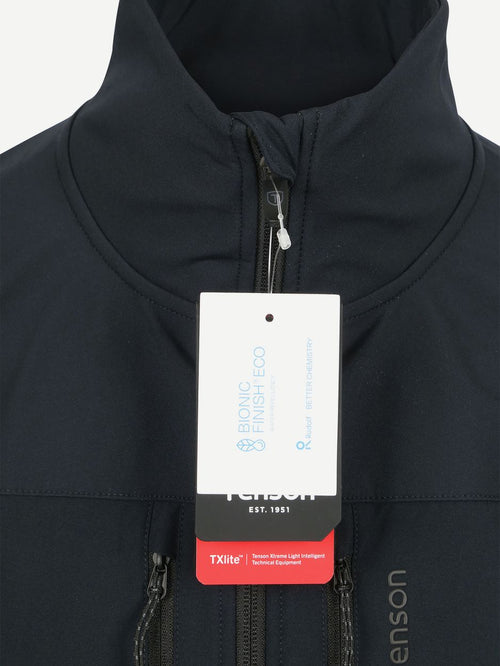 Softshell jack zwart