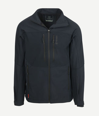 Softshell jack zwart