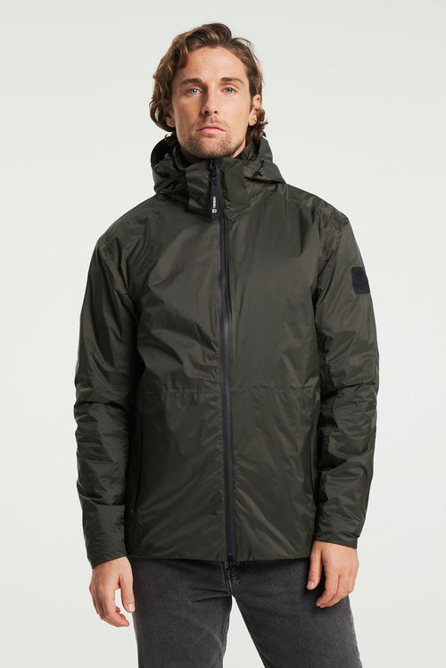 Transition jacket donkergroen