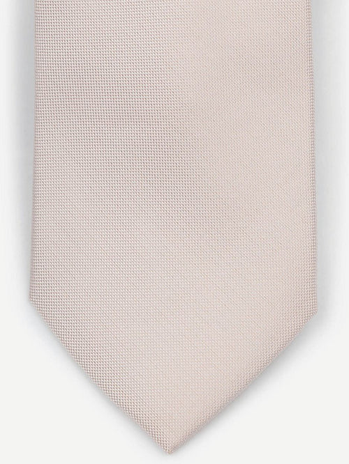 Zijde stropdas apricot roze