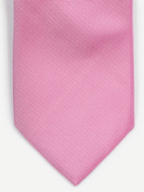 Zijde stropdas roze