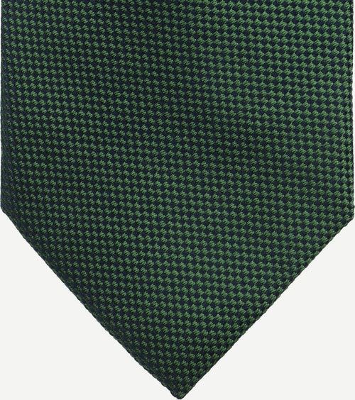 Zijde stropdas groen