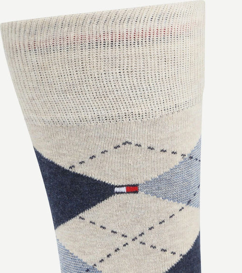 Tommy Hilfiger (2-pack) sokken beige melange