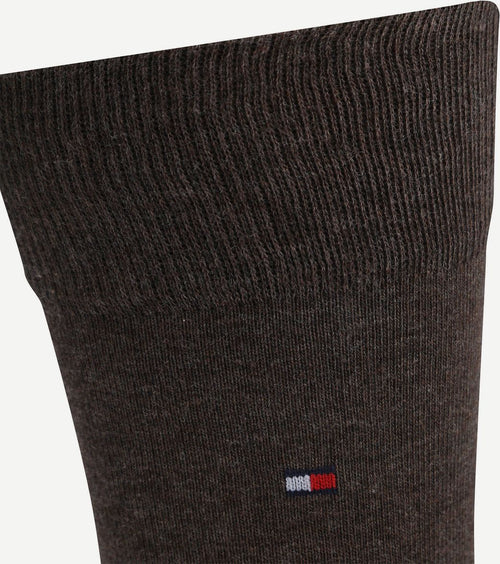 Tommy Hilfiger (2-pack) sokken bruin