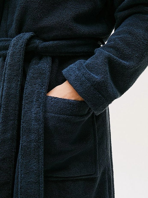 Badjas donkerblauw
