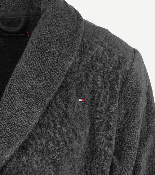 Tommy Hilfiger badjas donkergrijs | Regular-fit