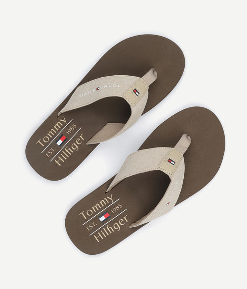Tommy Hilfiger beach sandal chambray beige