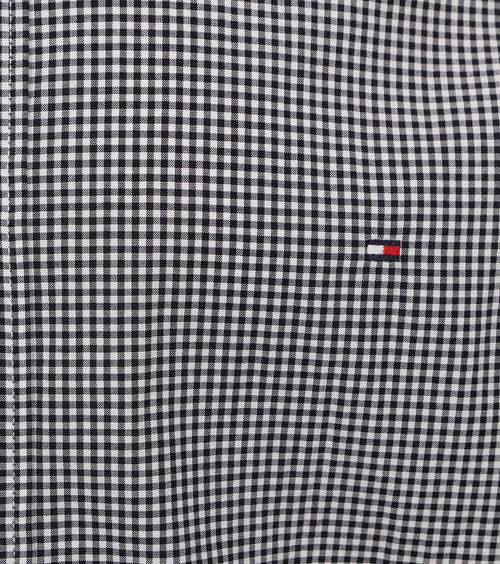 Tommy Hilfiger big and tall overhemd ruit blauw