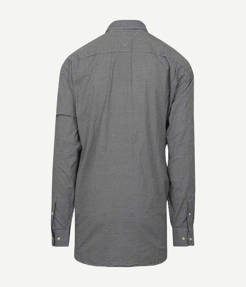 Tommy Hilfiger big and tall overhemd ruit blauw