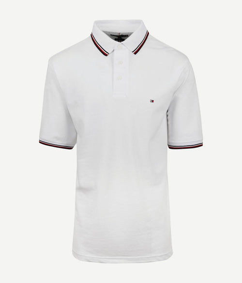 Tommy Hilfiger big and tall poloshirt wit