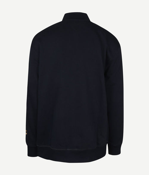 Tommy Hilfiger big and tall sweater zipper donkerblauw