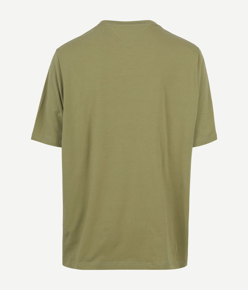 Tommy Hilfiger big & tall logo t-shirt groen | Regular-fit